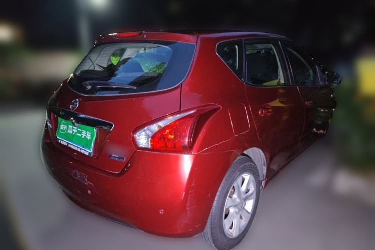 Used Nissan Tiida 2014 1.6L CVT Comfort Model Rear Right 45 Deg