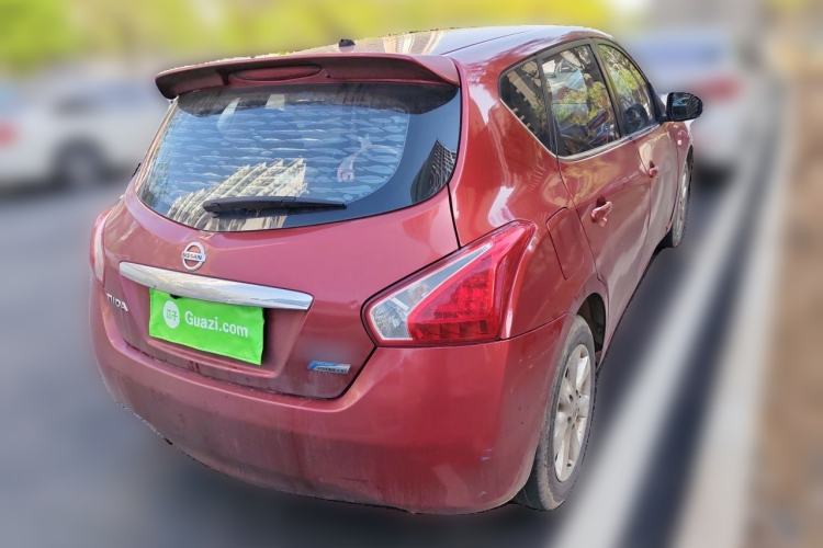 Used Nissan Tiida 2014 1.6L CVT Smart Model Rear Right 45 Deg