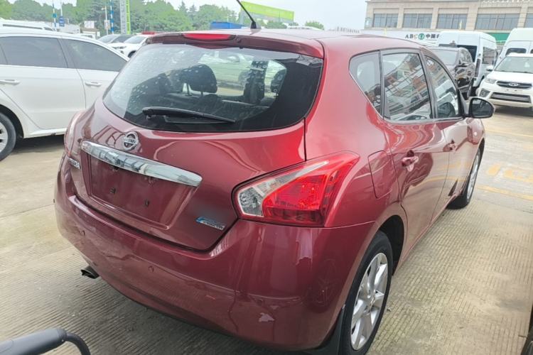 Used Nissan Tiida 2014 1.6L CVT Smart Model Rear Right 45 Deg