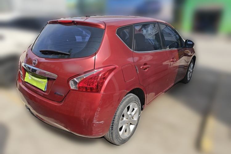 Used Nissan Tiida 2014 1.6L CVT Comfort Model Rear Right 45 Deg