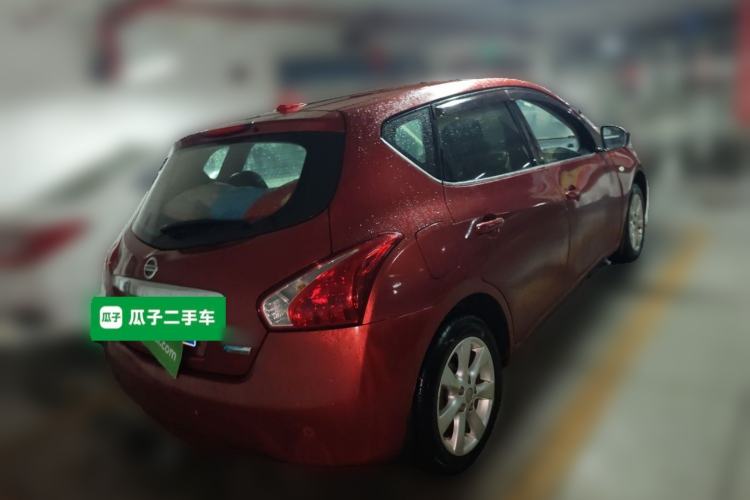 Used Nissan Tiida 2014 1.6L CVT Smart Model Rear Right 45 Deg