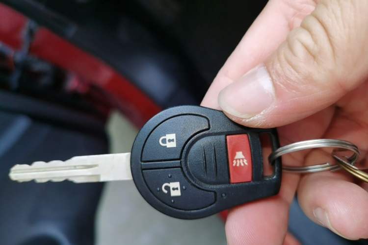Used Nissan Tiida 2014 1.6L CVT Comfort Model Vehicle Key