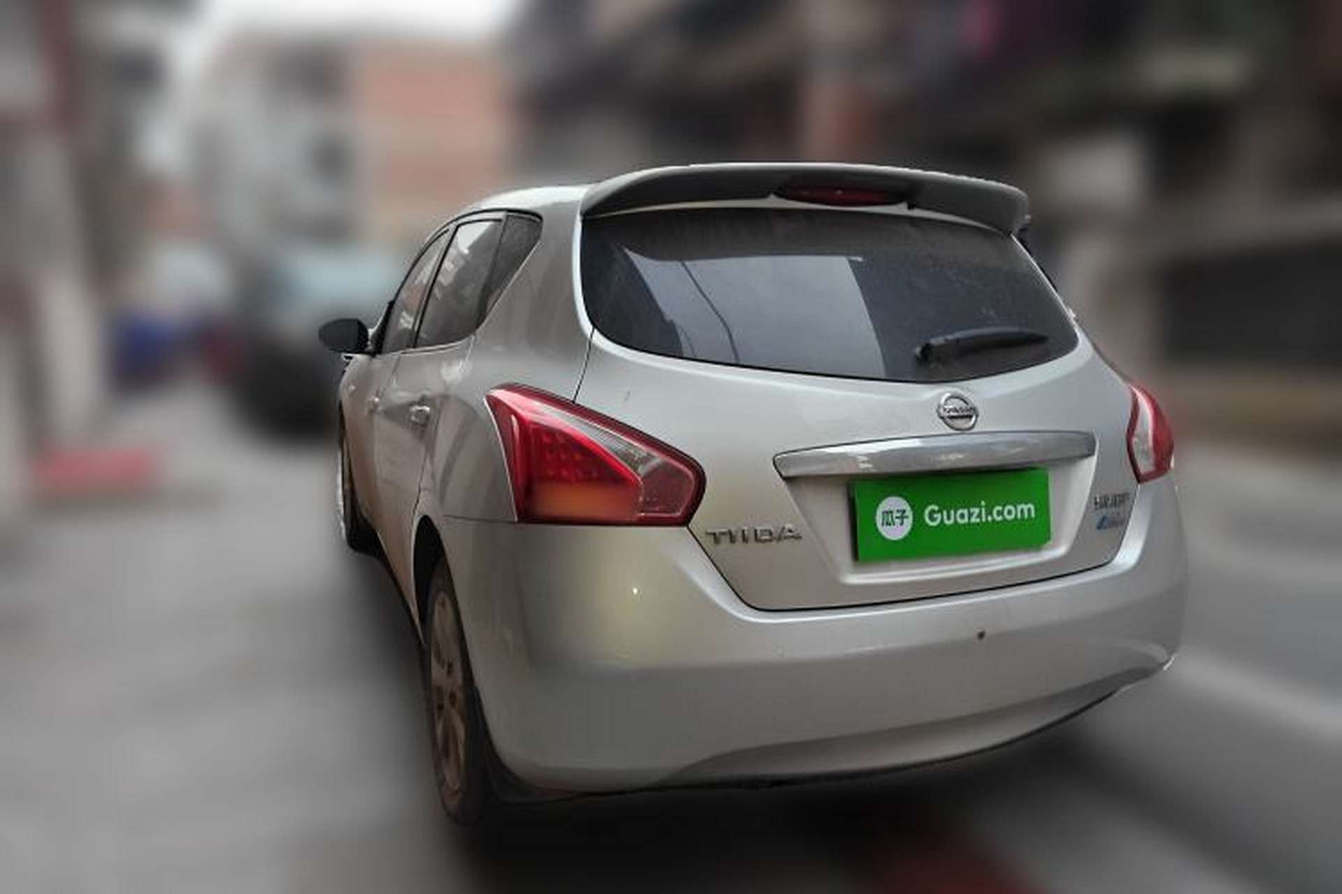 Used Nissan Tiida 2014 1.6L CVT Comfort Model Rear Left 45 Deg
