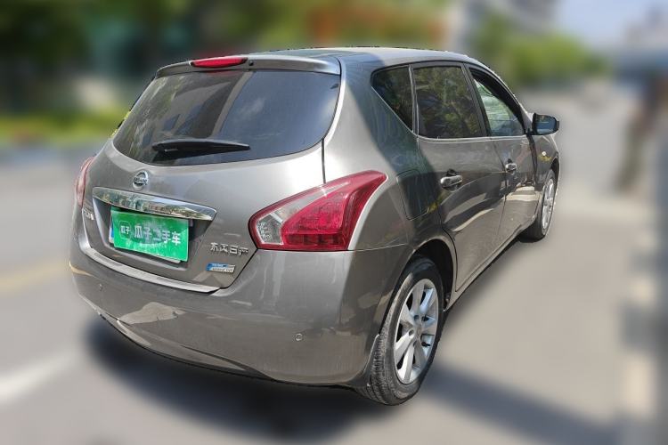 Used Nissan Tiida 2014 1.6L CVT Smart Model Rear Right 45 Deg
