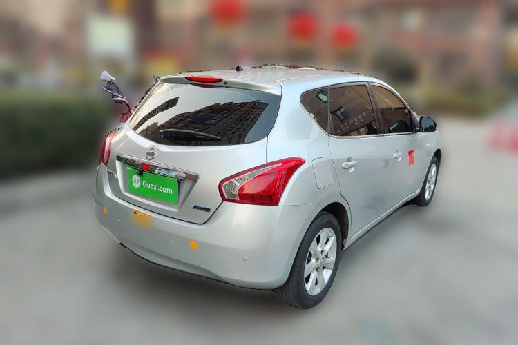 Used Nissan Tiida 2014 1.6L CVT Comfort Model Rear Right 45 Deg