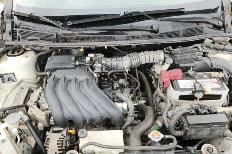 Used Nissan Tiida 2014 1.6L CVT Comfort Model Engine Bay
