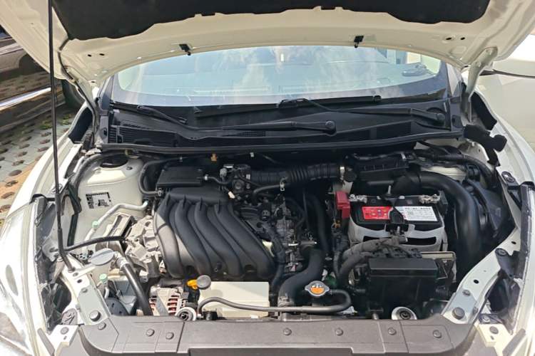 Used Nissan Tiida 2014 1.6L CVT Comfort Model Engine Bay