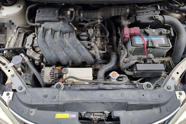 Used Nissan Tiida 2014 1.6L CVT Comfort Model Engine Bay