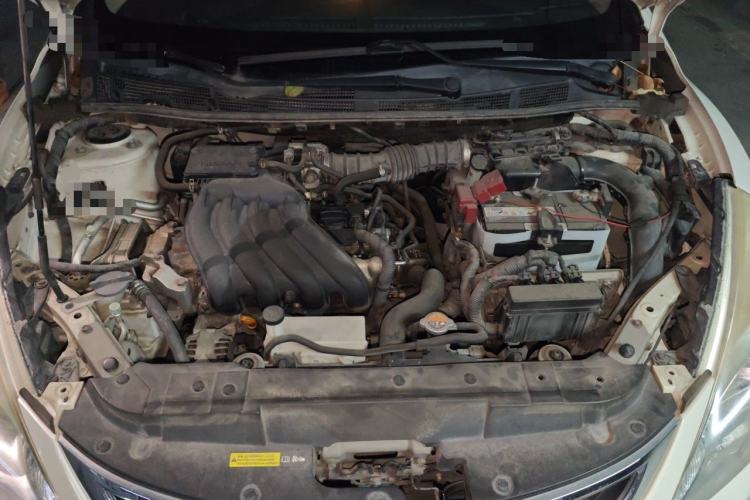 Used Nissan Tiida 2014 1.6L CVT Comfort Model Engine Bay