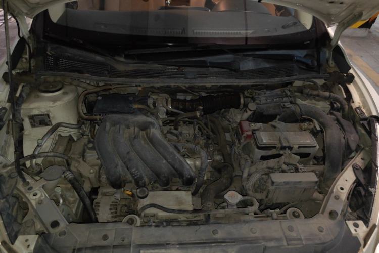 Used Nissan Tiida 2014 1.6L CVT Comfort Model Engine Bay