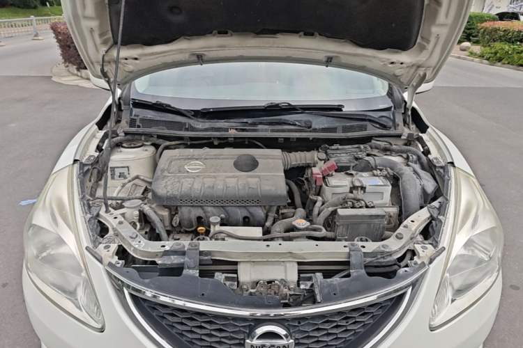 Used Nissan Tiida 2014 1.6L CVT Smart Model Engine Bay