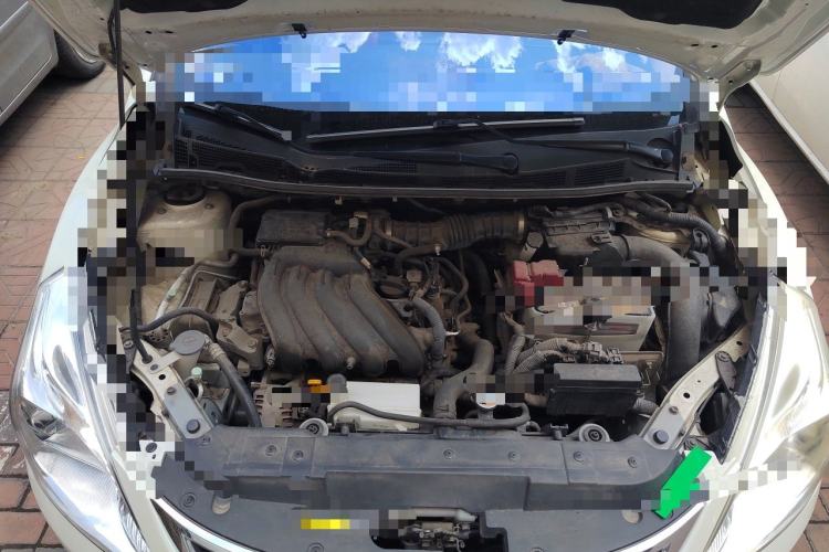 Used Nissan Tiida 2014 1.6L CVT Comfort Model Engine Bay