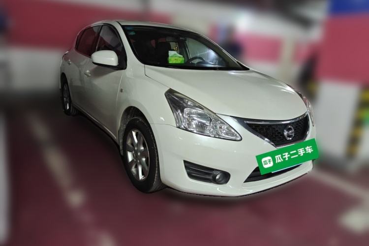 Used Nissan Tiida 2014 1.6L CVT Smart Model Front Right 45 Deg