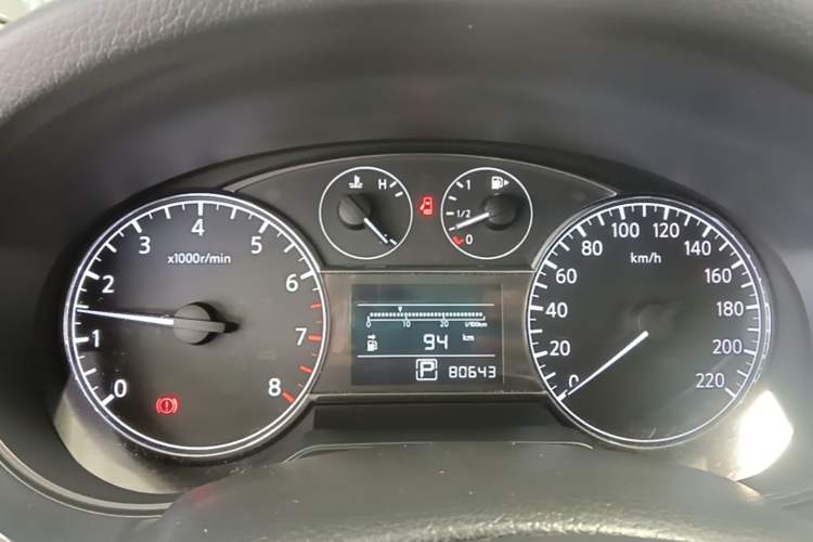 Used Nissan Tiida 2014 1.6L CVT Comfort Model Instrument Cluster