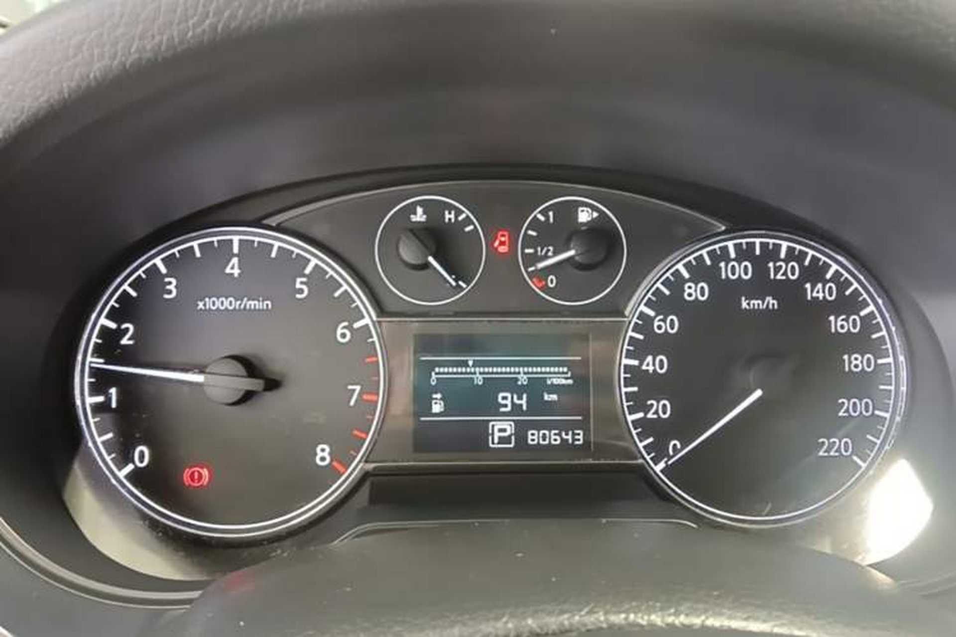 Used Nissan Tiida 2014 1.6L CVT Comfort Model Instrument Cluster