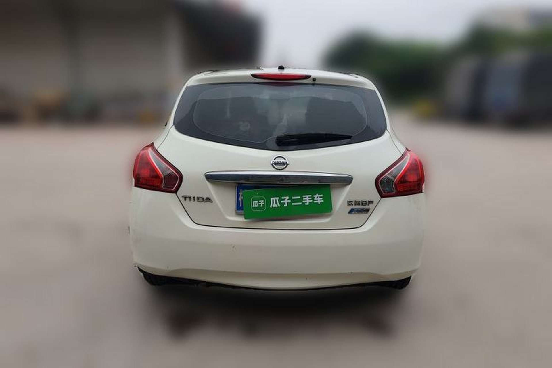 Used Nissan Tiida 2014 1.6L CVT Smart Model Rear