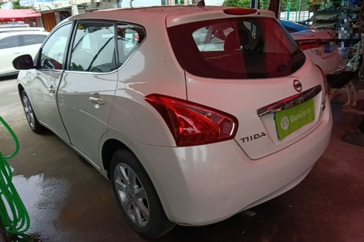 Used Nissan Tiida 2014 1.6L CVT Cool Cafe Edition Rear Left 45 Deg