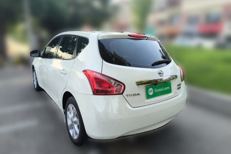 Used Nissan Tiida 2014 1.6L CVT Smart Model Rear Left 45 Deg