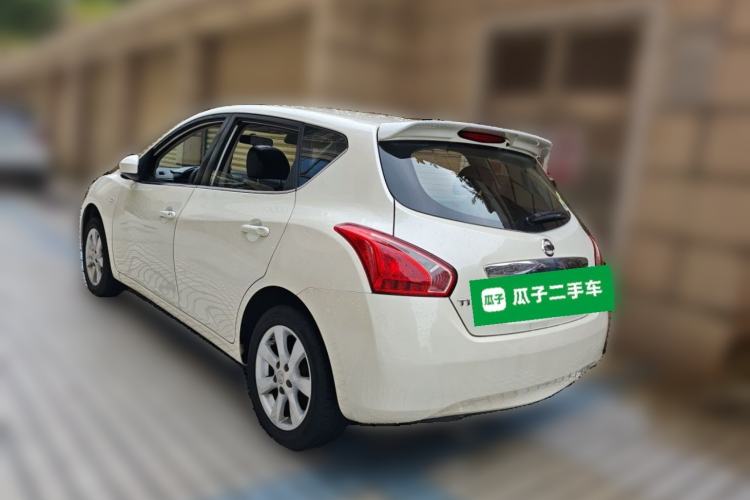 Used Nissan Tiida 2014 1.6L CVT Smart Model Rear Left 45 Deg