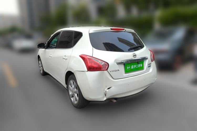 Used Nissan Tiida 2014 1.6L CVT Comfort Model Rear Left 45 Deg