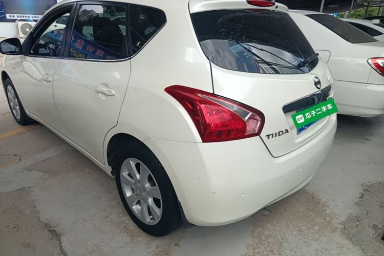 Used Nissan Tiida 2014 1.6L CVT Smart Model Rear Left 45 Deg