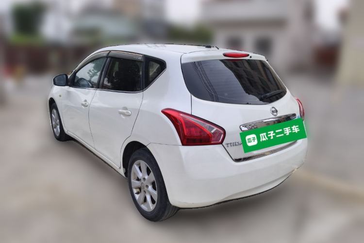 Used Nissan Tiida 2014 1.6L CVT Smart Model Rear Left 45 Deg