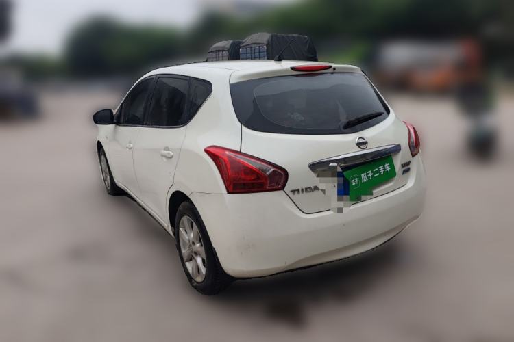 Used Nissan Tiida 2014 1.6L CVT Smart Model Rear Left 45 Deg