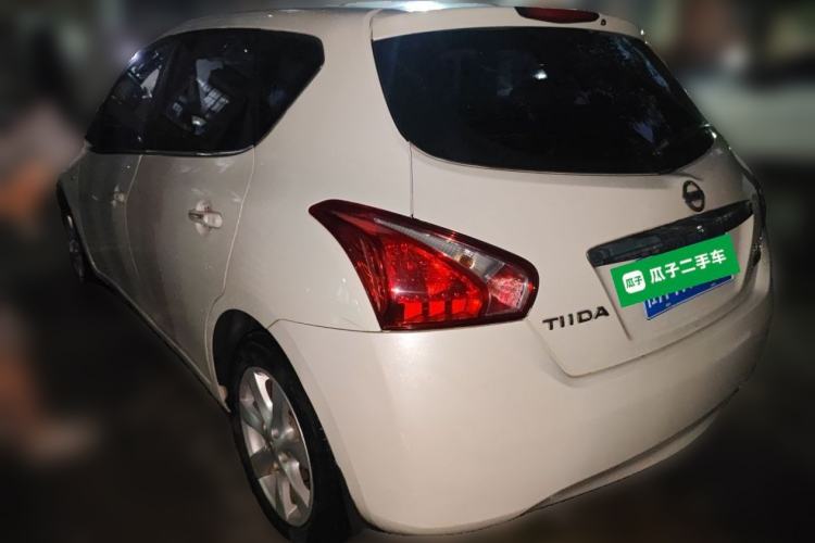Used Nissan Tiida 2014 1.6L CVT Cool Cafe Edition Rear Left 45 Deg