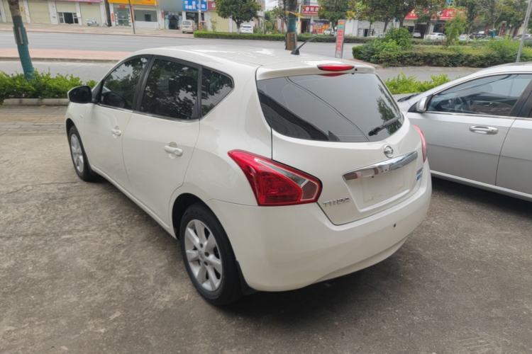 Used Nissan Tiida 2014 1.6L CVT Smart Model Rear Left 45 Deg
