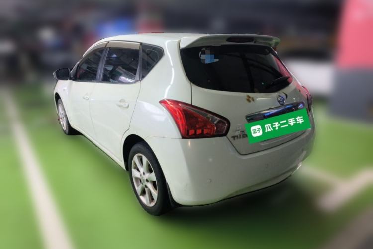 Used Nissan Tiida 2014 1.6L CVT Smart Model Rear Left 45 Deg