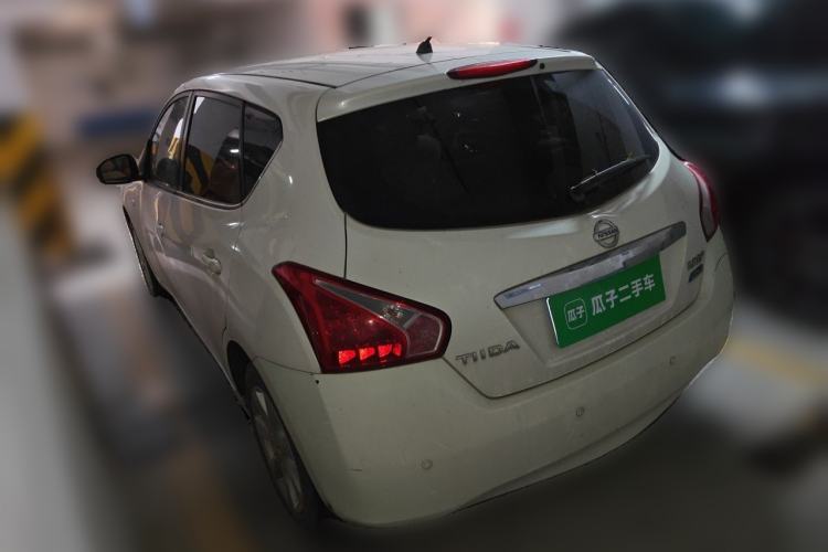 Used Nissan Tiida 2014 1.6L CVT Comfort Model Rear Left 45 Deg