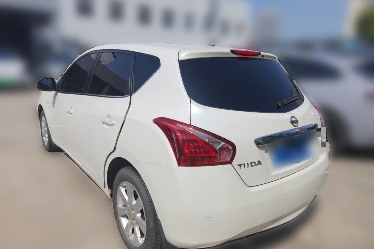 Used Nissan Tiida 2014 1.6L CVT Smart Model Rear Left 45 Deg