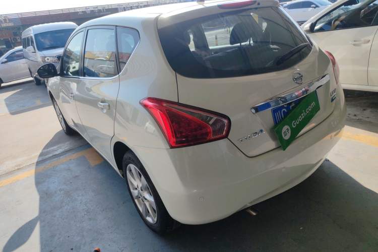 Used Nissan Tiida 2014 1.6L CVT Smart Model Rear Left 45 Deg