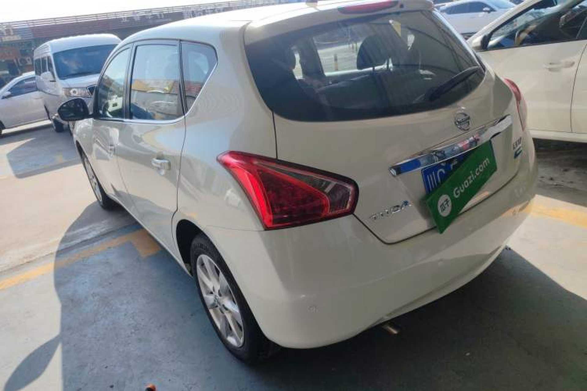 Used Nissan Tiida 2014 1.6L CVT Smart Model Rear Left 45 Deg