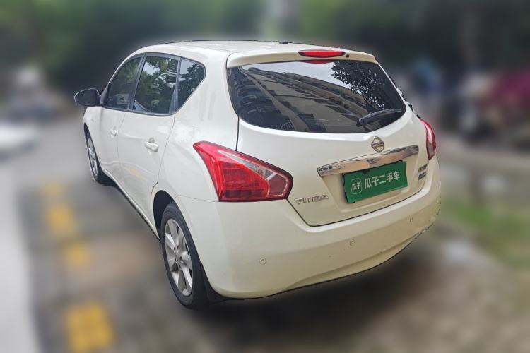 Used Nissan Tiida 2014 1.6L CVT Smart Model Rear Left 45 Deg