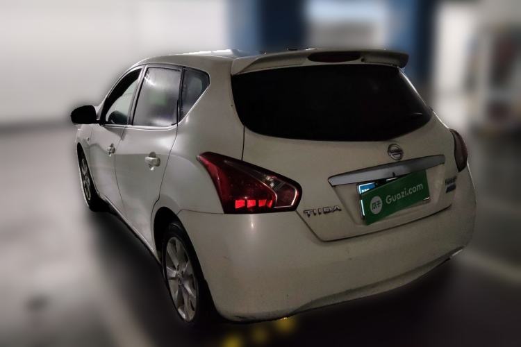 Used Nissan Tiida 2014 1.6L CVT Smart Model Rear Left 45 Deg