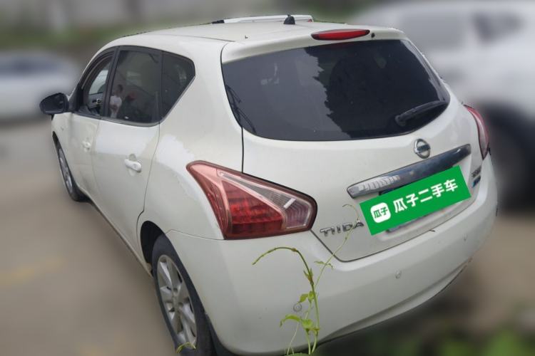 Used Nissan Tiida 2014 1.6L CVT Comfort Model Rear Left 45 Deg