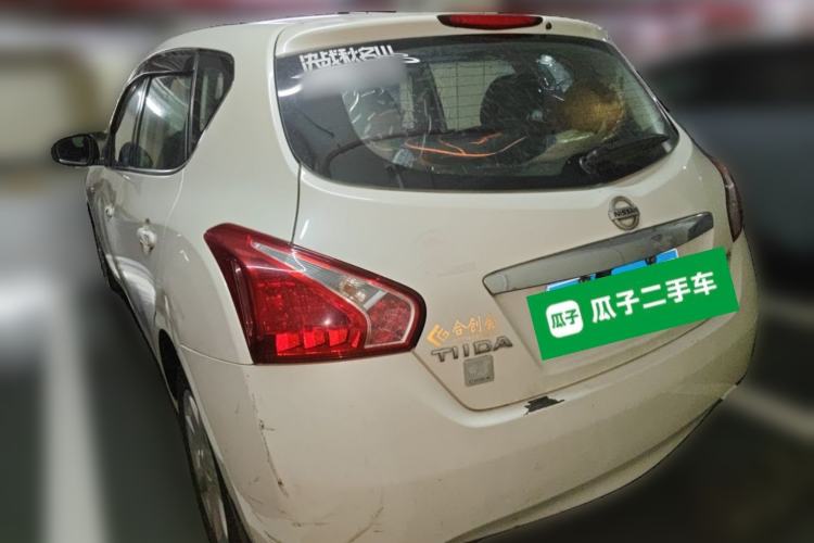 Used Nissan Tiida 2014 1.6L CVT Smart Model Rear Left 45 Deg