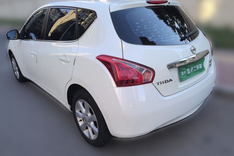 Used Nissan Tiida 2014 1.6L CVT Comfort Model Rear Left 45 Deg
