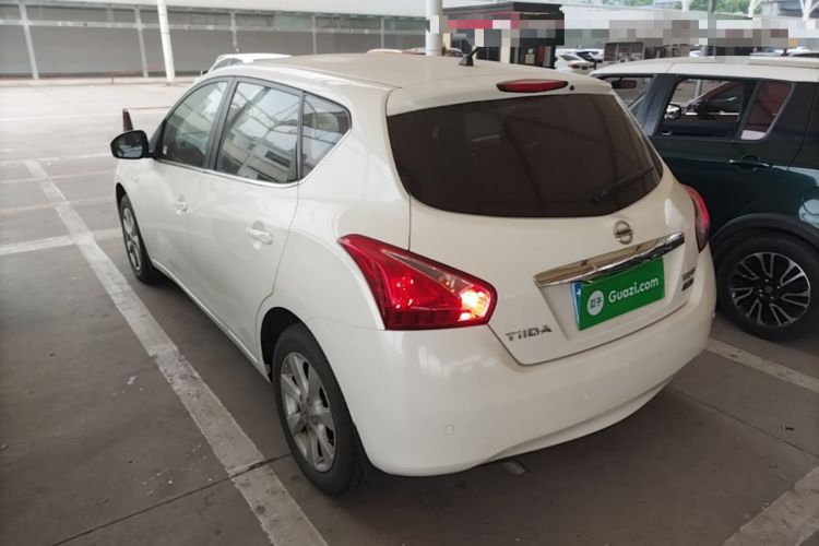 Used Nissan Tiida 2014 1.6L CVT Smart Model Rear Left 45 Deg