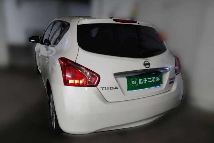 Used Nissan Tiida 2014 1.6L CVT Smart Model Rear Left 45 Deg