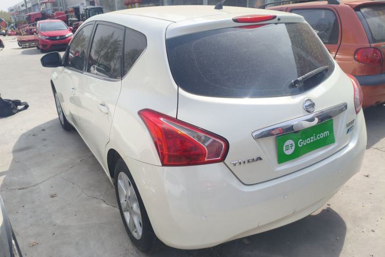 Used Nissan Tiida 2014 1.6L CVT Smart Model Rear Left 45 Deg