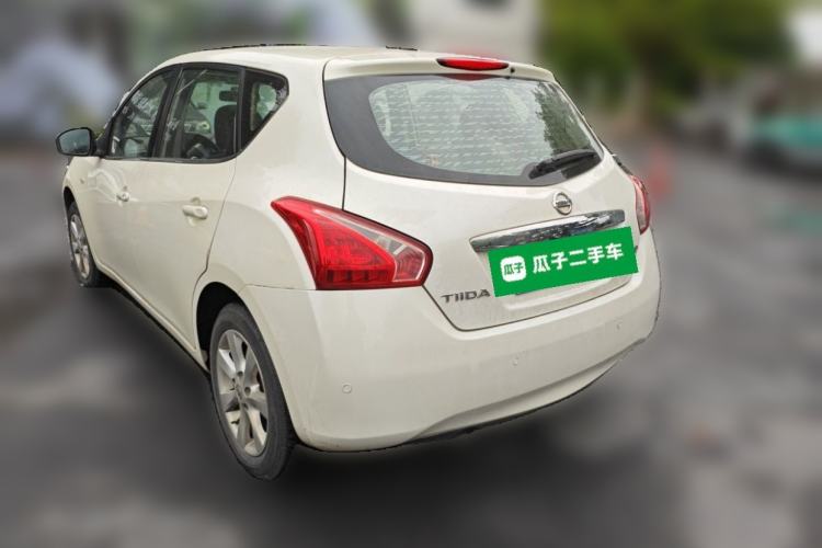 Used Nissan Tiida 2014 1.6L CVT Cool Cafe Edition Rear Left 45 Deg