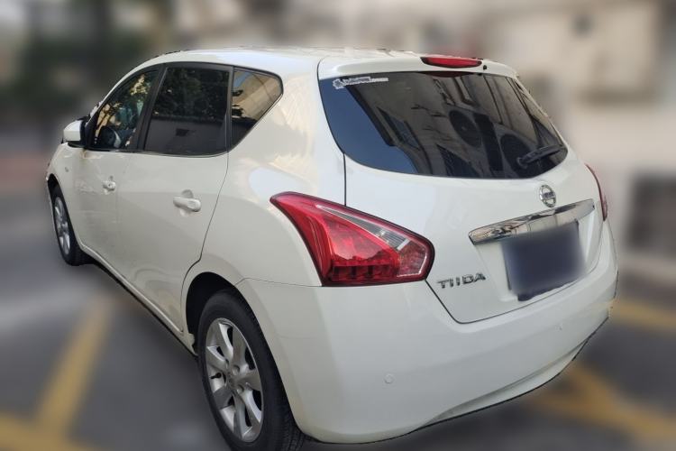 Used Nissan Tiida 2014 1.6L CVT Smart Model Rear Left 45 Deg