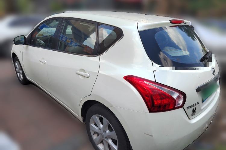 Used Nissan Tiida 2014 1.6L CVT Comfort Model Rear Left 45 Deg