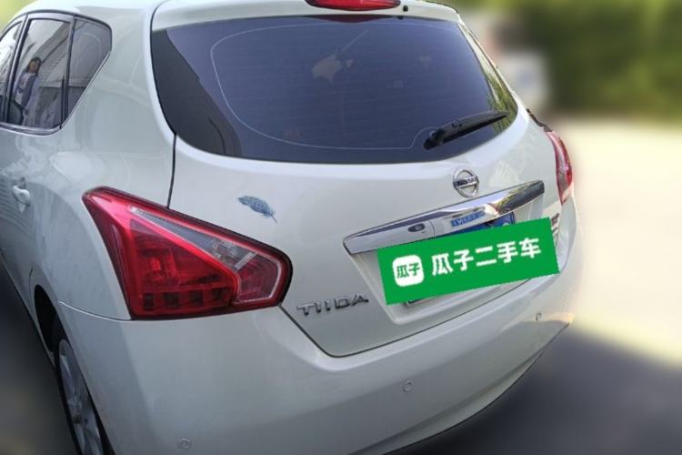 Used Nissan Tiida 2014 1.6L CVT Comfort Model Rear Left 45 Deg