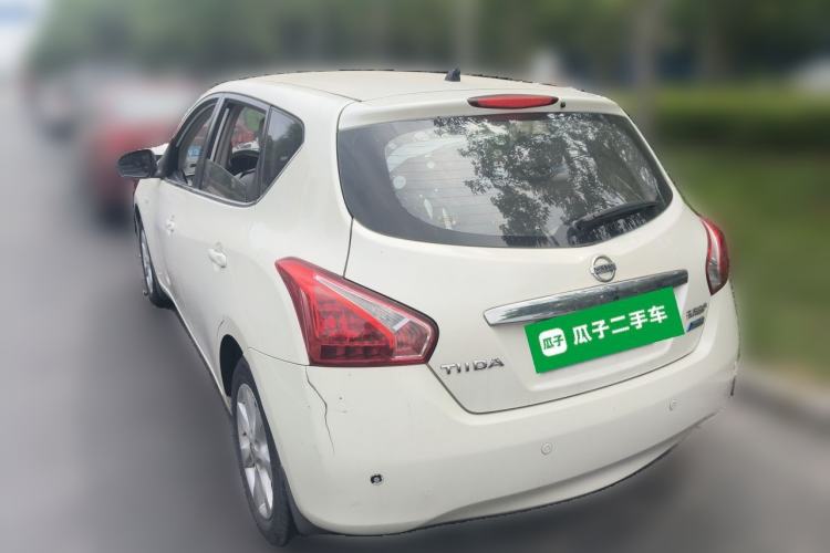 Used Nissan Tiida 2014 1.6L CVT Cool Cafe Edition Rear Left 45 Deg
