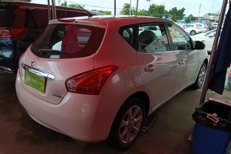 Used Nissan Tiida 2014 1.6L CVT Cool Cafe Edition Rear Right 45 Deg