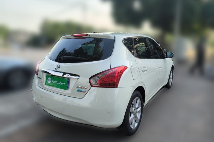 Used Nissan Tiida 2014 1.6L CVT Smart Model Rear Right 45 Deg