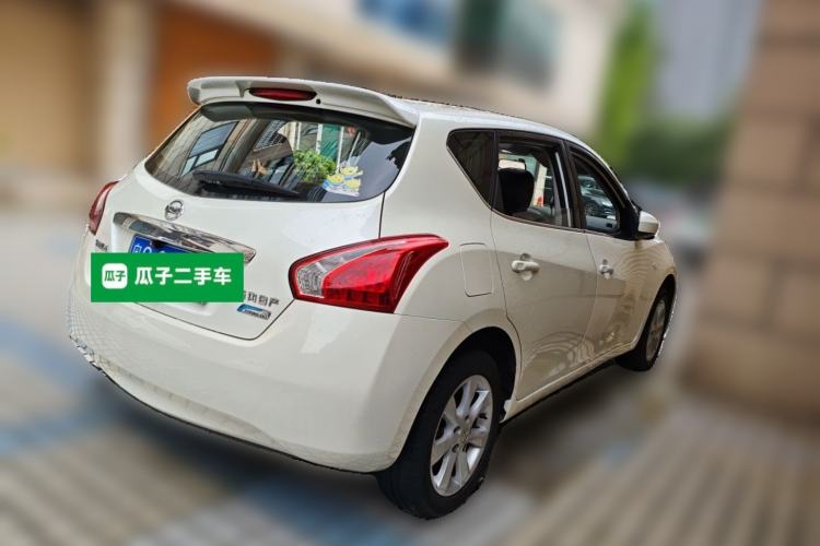 Used Nissan Tiida 2014 1.6L CVT Smart Model Rear Right 45 Deg